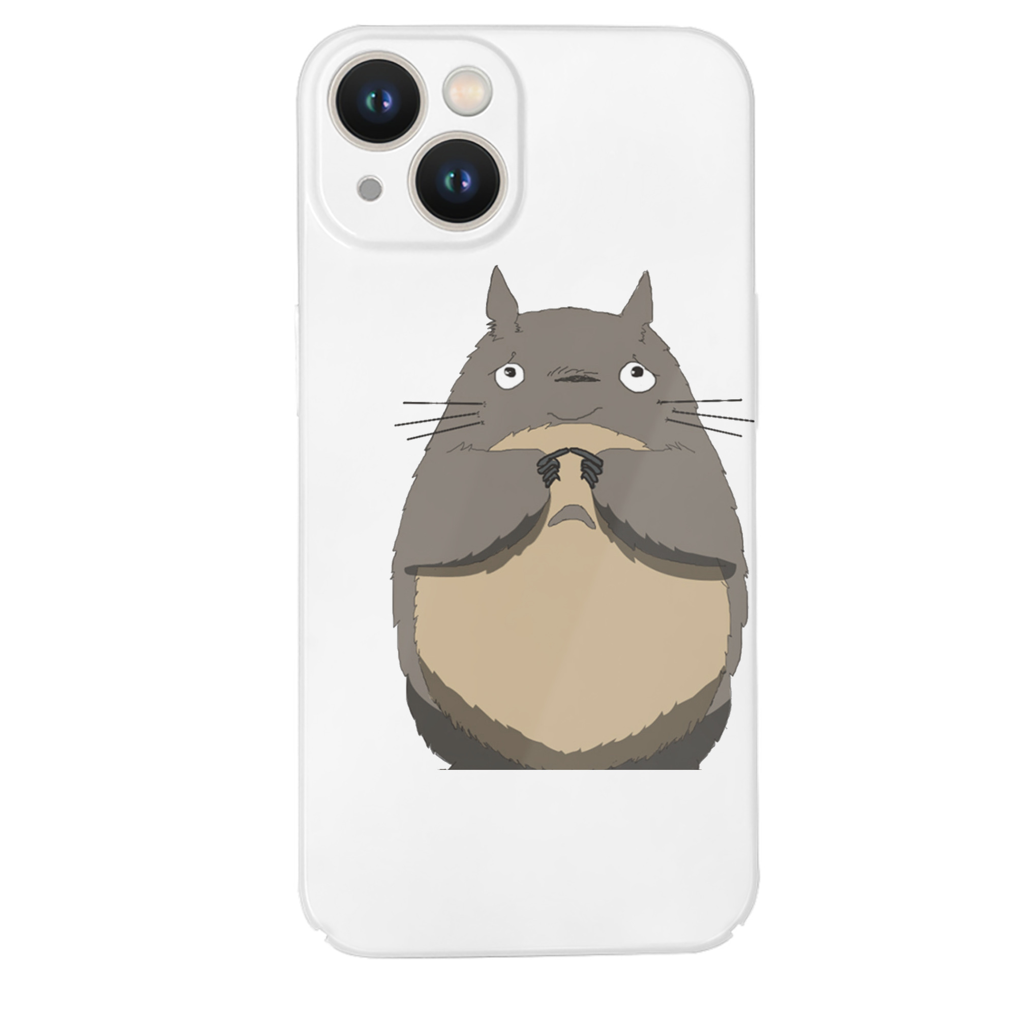 （画像用） となりのトトロ 草壁メイ 草壁サツキ My Neighbor Totoro Satsuki Kusakabe Mei Kusakabe 【iPhone 14シリーズ対応】ハードケース